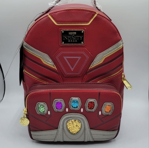 Loungefly Handbags - Loungefly Iron Man Infinity Saga Iron Gauntlet Marvel Backpack